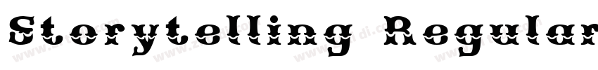 Storytelling Regular字体转换